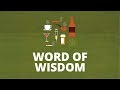 The Word Of Wisdom A Health Code Now You Know