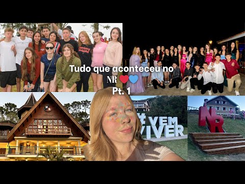 Tudo que aconteceu no NR ❤️💙~ Vlog do 1º dia! 