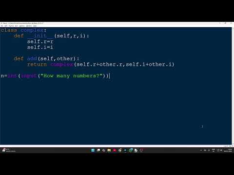 Program To Add Two Complex Numbers In Python