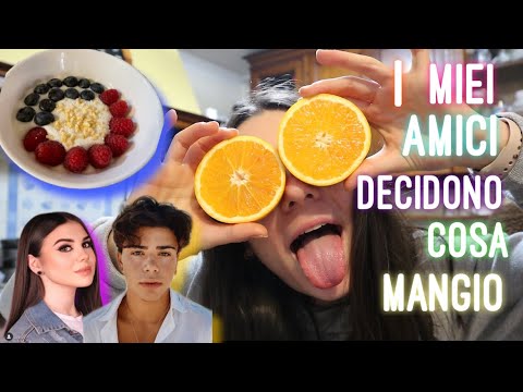 I MIEI AMICI DEL WEB DECIDONO COSA DEVO MANGIARE PER 24H⏰🍕