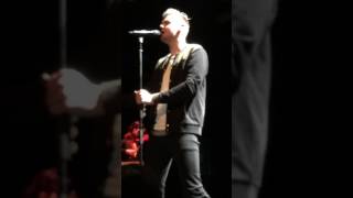 Tom Chaplin - Hold On to Our Love - Bowery Ballroom NYC 2017