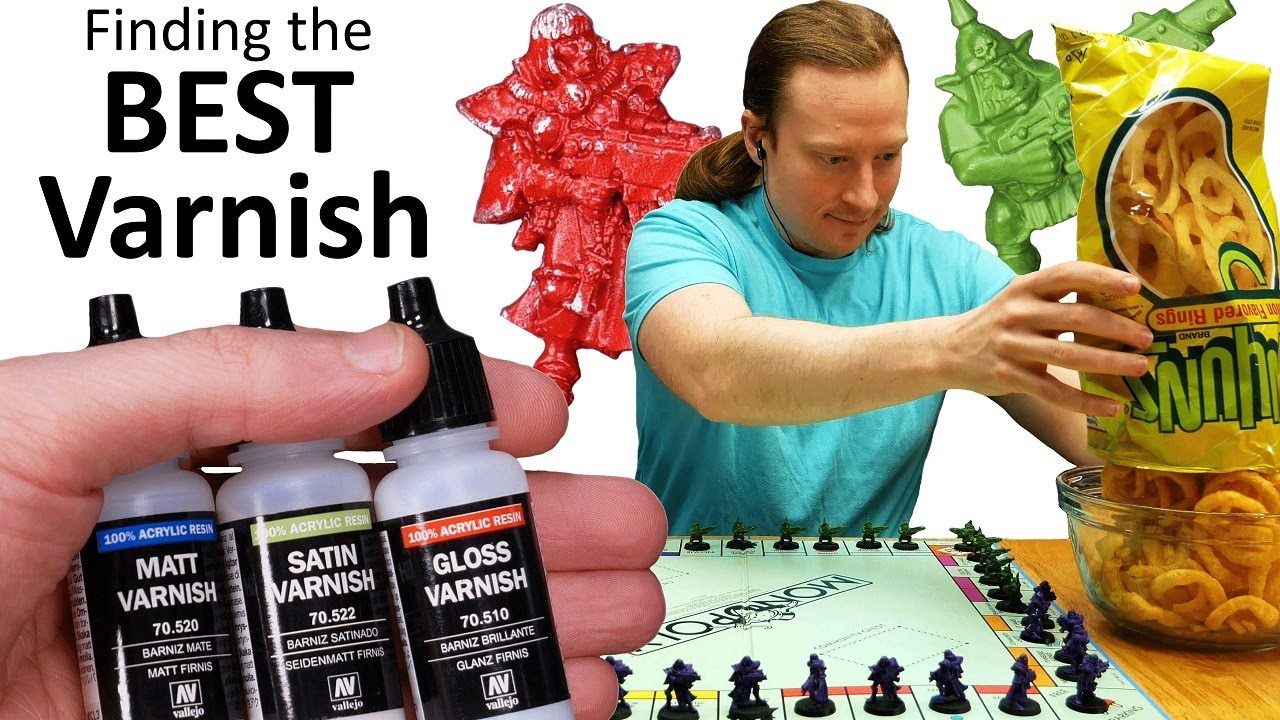 Do you varnish your models? If so what do you use? - Chaos Dwarf