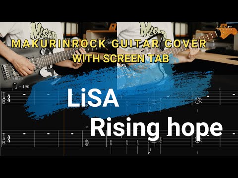 Rising Hope guitar cover with screen tab