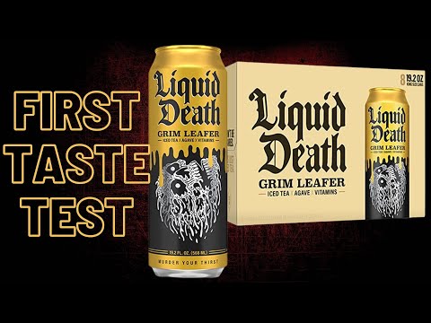 Unleashing the Dark Side of Iced Tea: Liquid Death Grim Leafer Review