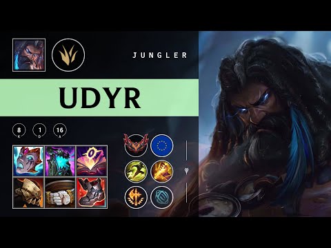 Udyr Jungle vs Karthus - EUW Grandmaster Patch 25.24