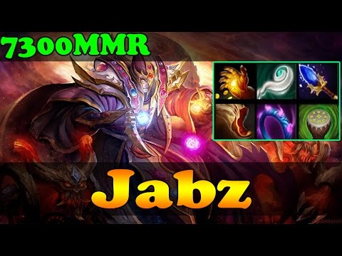 Dota 2 - Jabz 7300 MMR Top 1 Se Asia Plays Invoker Vol 1 - Ranked Match Ganmeplay!
