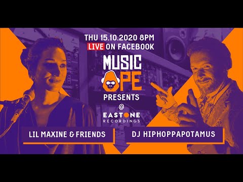 Music APE Presents #2   Lil Maxine & DJ Hiphoppapotamus at Eastone Recordings