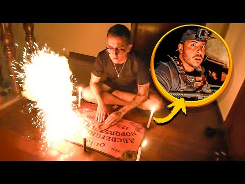 Ouija Demon speaks about Renato Garcia's life-threatening danger in the House of Evil...