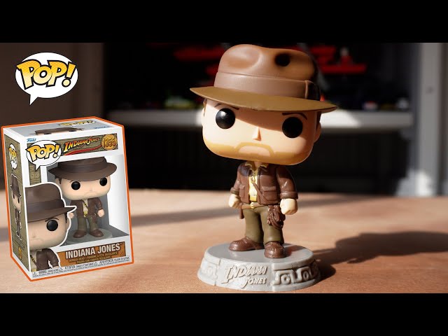 Vídeo relacionado con Funko Pop! Movies: Indiana Jones: Raiders of The Lost Ark - Indiana Jones with Snakes 2023 Fall Convention Edición Limitada con un protector de ático de Byron