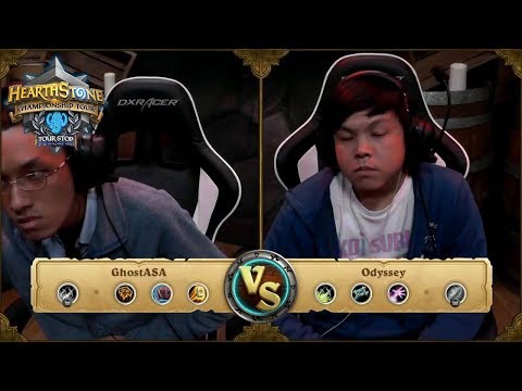 Hearthstone Championship Tour Sydney Stop 2018 | GhostASA vs Odyssey - DAY 2 | HCT Sydney Stop 2018