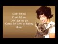 Harry Styles - Don't Let Me Go (Lyrics) 