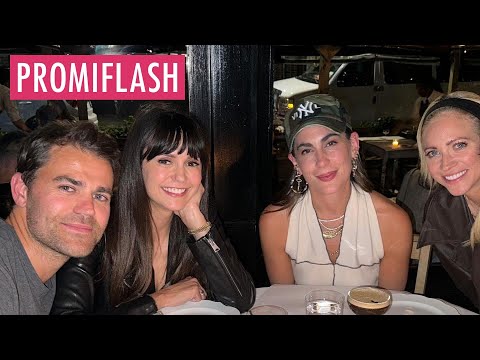 Video Thumbnail: Paul Wesley und Nina Dobrev feiern "Vampire Diaries"-Reunion