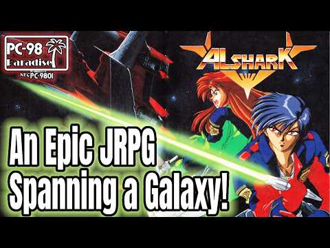 Alshark - An epic retro space JRPG spanning a galaxy! (PC-98 Paradise) also for Sega CD & TurboGrafx