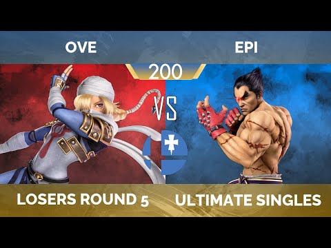 RogaSmash 200: SSBU Losers R5 – Ove (Sheik) vs Epi (Kazuya)