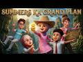 SUMMERS KA GRAND PLAN EPISODE 16 Kaneez Amna Aur Sara Cartoon Series 3D Islamic Cartoon