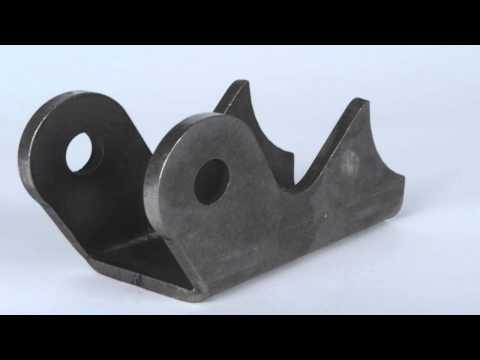 Rukse Jeep Weld On Shock Mounts HD for Longer Travel Shocks