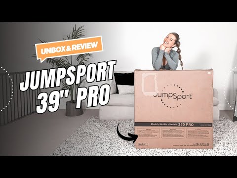 JumpSport 39" Pro Fitness Trampoline Unboxing & Review | Ultimate Bounce Experience!