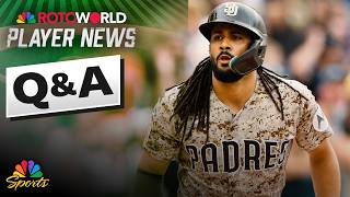 MLB Fantasy Baseball Q&A w/ Eric Samulski, James Schiano, George Bissell | Rotoworld | NBC Sports