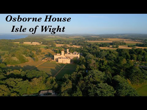 Osborne House Isle of Wight - Queen Victorias Former Residence- DJI Mini 3 PRO