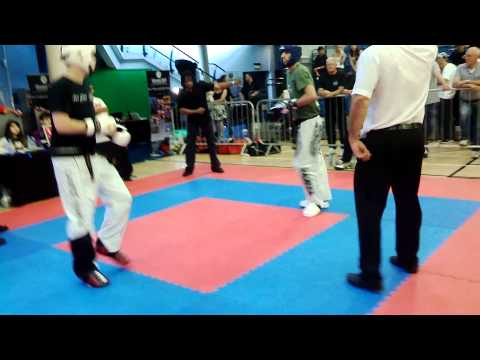 Callum Dillon vs Hayden Lindley At The WTKA European Championships 2014
