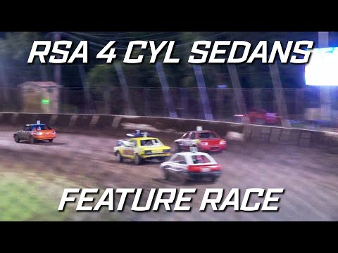 RSA 4 Cylinder Sedans: A-Main - Grafton Speedway - 28.12.2021