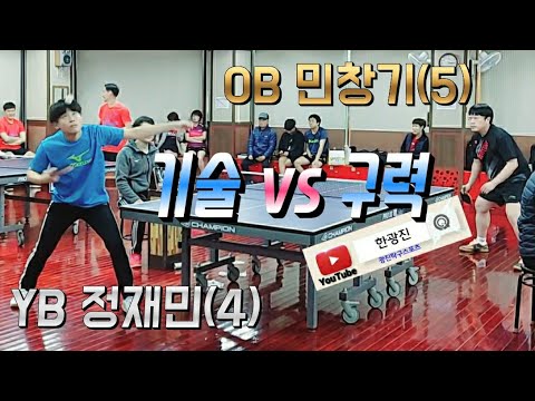 동백 골드오픈 예선 - 정재민(4) vs 민창기(5) 2020.02.01