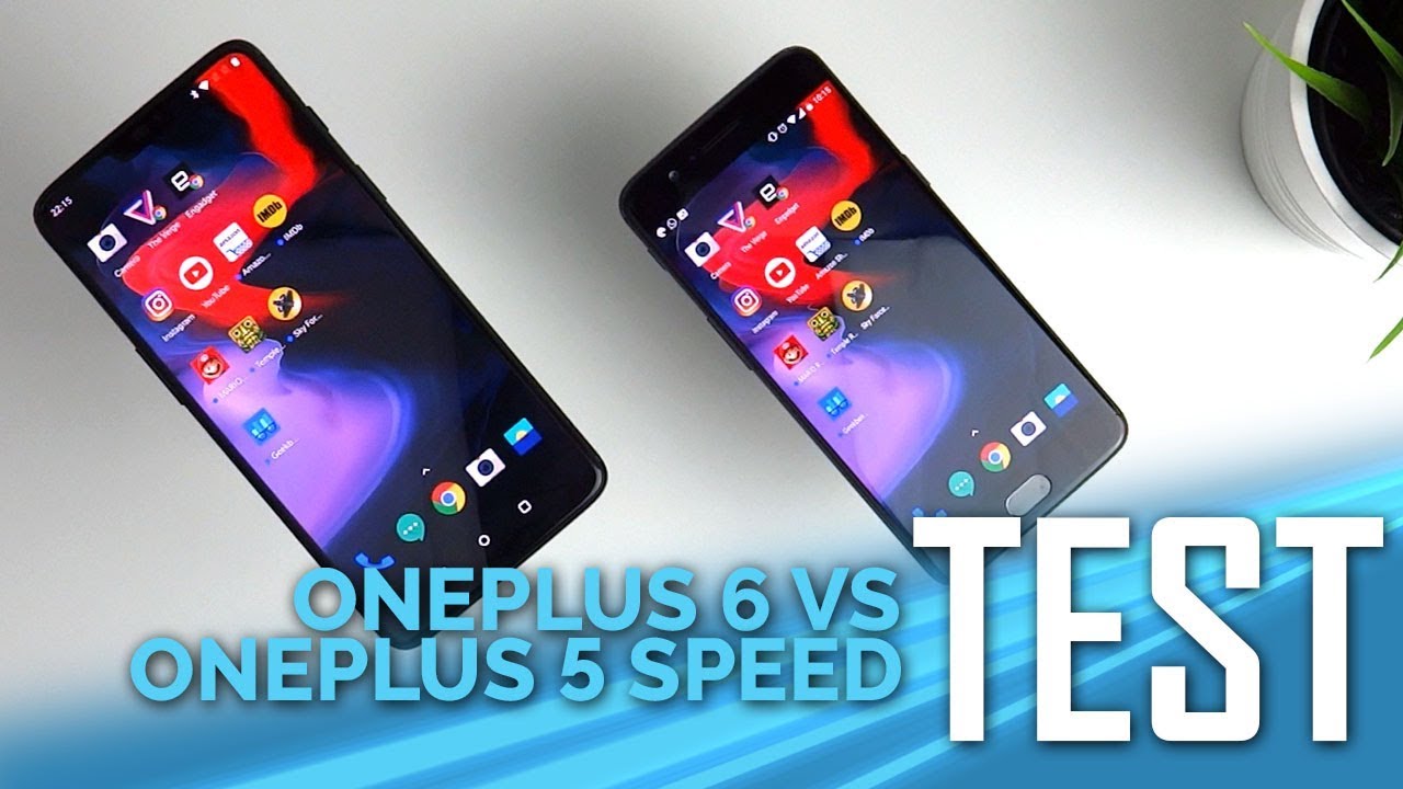 OnePlus 6 vs OnePlus 5 - Speed Test