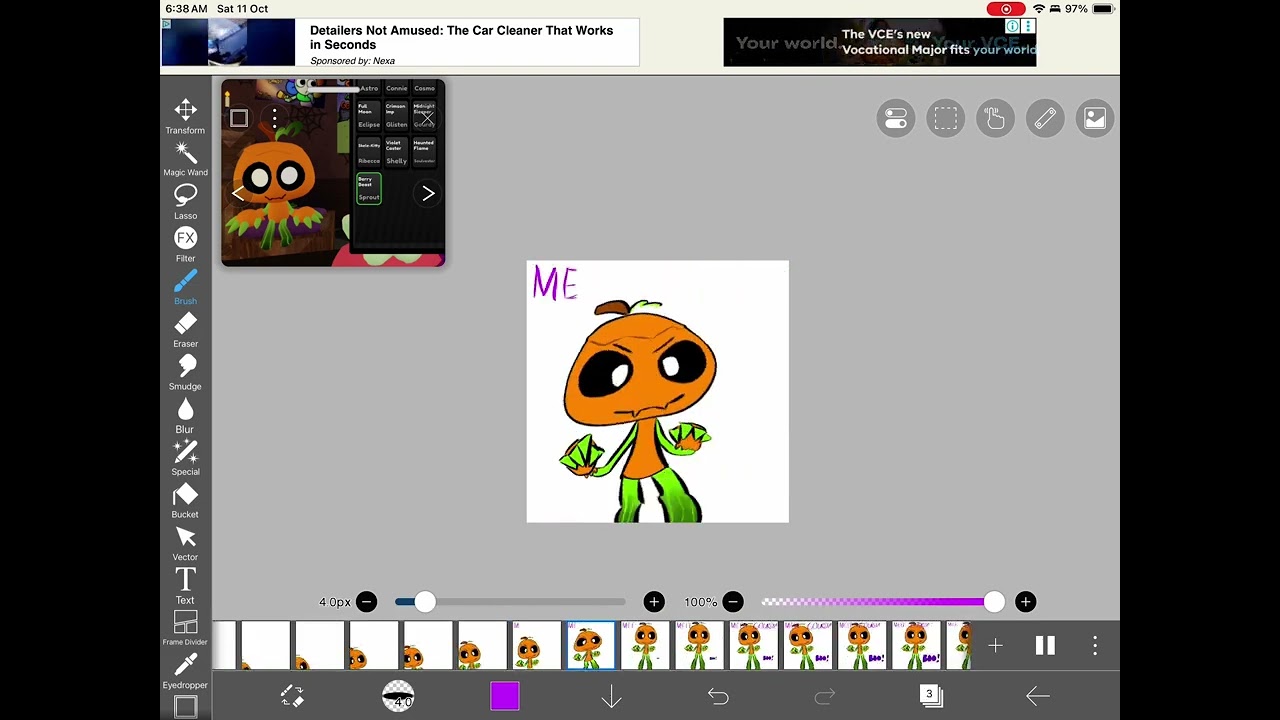 IS THIS THE FIRST ANIMATION OF THE NEW HALLOWEEN EVENT MAIN?! 🎃🎃🎃 Meet Gourdy from Dandy’s world!!👻😈
