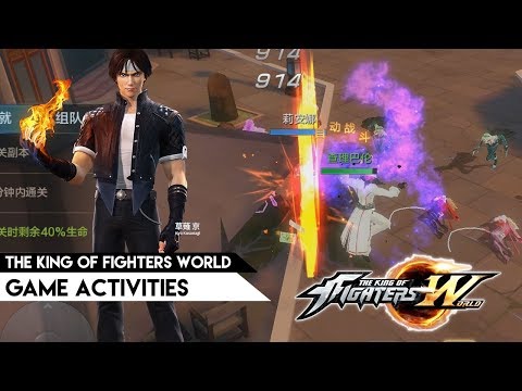 Видео The King of Fighters World #3