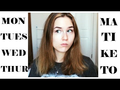 Learn the Weekdays in Finnish - Viikonpäivät Suomeksi | KatChats