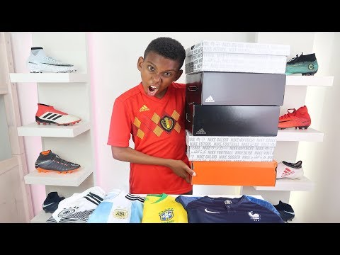 Unboxing 5 Epic Pairs of World Cup Football Boots + Soccer Shirts adidas & Nike