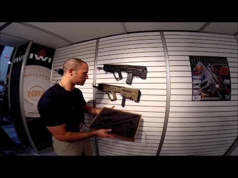 Shot Show 2014 Tavor 9mm Conversion Kit   IWI