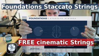 Video thumbnail for Heavyocity Foundations Staccato Strings - FREE cinematic strings, my first Impression by Martin Heidenreich Music