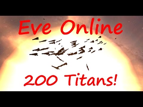 What Does 200 Titans In Eve Online Look Like?