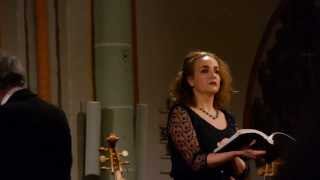 Alexandra Sherman (Alto) sings &quot;But who may abide&quot; /Handel &quot;The Messiah&quot;
