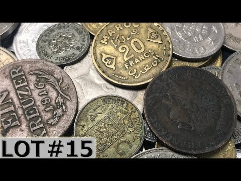 203 YEAR OLD COIN & SILVER FOUND Half Pound World Coin Searching - Lot #15