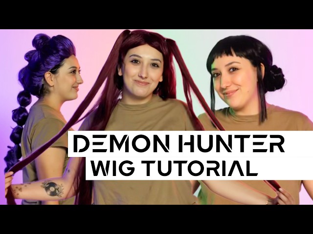 Vídeo relacionado con Peluca de Cosplay de Anime, Peluca Mira Kpop Niña, Peluca Larga Rosa con Red de Peluca para Fiestas Uso Diario Festivales y Halloween