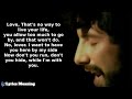 Cat Stevens - Can't Keep It In | Lyrics Meaning