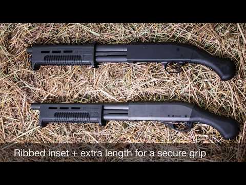 The Shockwave Raptor F1 for Mossberg 500/590 and Remington 870
