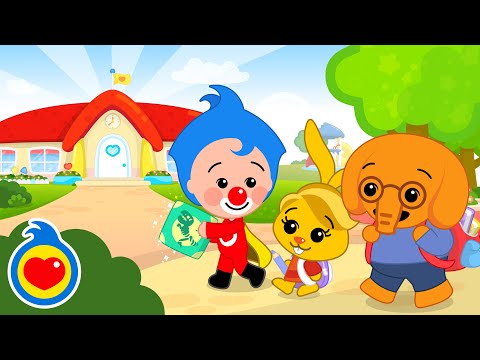 Primer Día De Clases 🎒🌈 Canciones Infantiles | Plim Plim