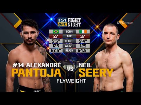 Alexandre Pantoja vs Neil Seery full fight