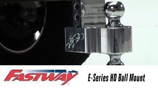 In the Garage with Total Truck Centers™: Fastway FLASH™ E-Series HD Ball Mount