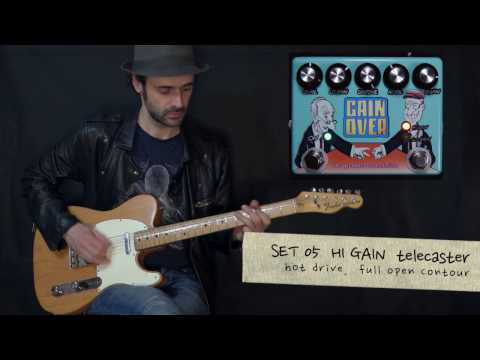 Fender Telecaster vs Gibson Explorer through GainOver by TEFI Vintage Lab