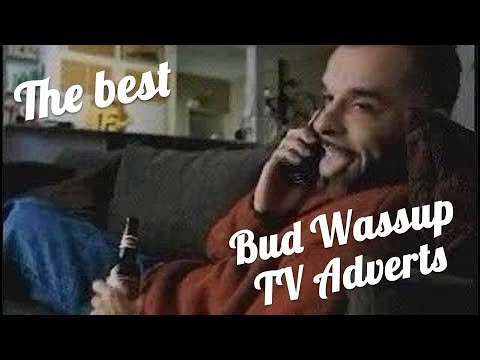 The best Budweiser "Wassup" TV ads compilation
