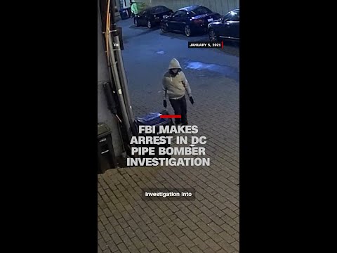 FBI makes arrest in DC pipe bomber investigation