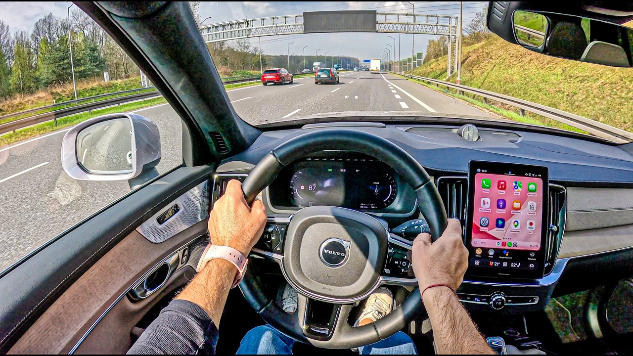 NEW Volvo XC90 2026 | 455 HP | POV Test Drive #2785 | Joe Black