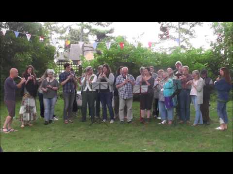 Brian Finnegan and Katherine Mann's Flute and Whistle Class, Farewell Concert Burwell Bash 2017