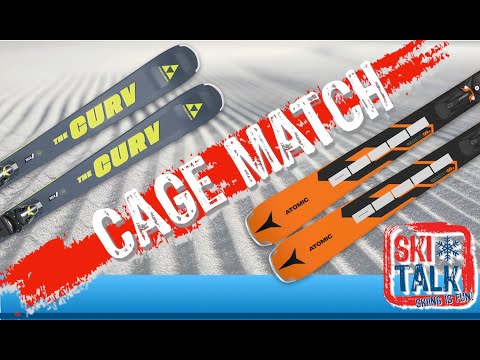 2025 Cagematch Atomic Redster Q9.8 vs Fischer Curv GT85 with SkiTalk.com
