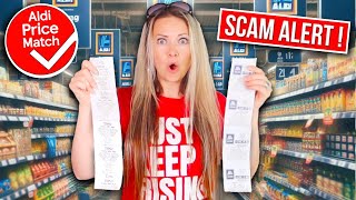 ALDI price match - ARE WE BEING SCAMMED?!