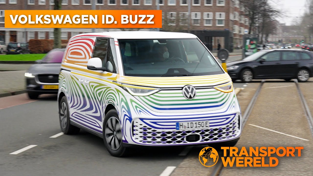 De volledig elektrische Volkswagen ID. Buzz Cargo